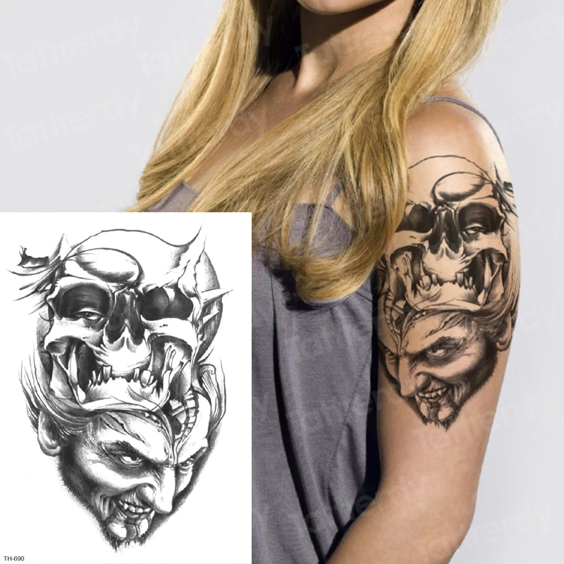 Tattoo Sleeve Pattern Sketches Skull Sleeve Tattoo Designs For Men Male Tattoos Black Death Skeleton Temporary Tattoo Halloween Temporary Tattoos Aliexpress Tattoo Sleeve Pattern Sketches Skull Sleeve Tattoo Designs For Men Male Tattoos Black Death Skeleton Temporary Tattoo Halloween Temporary Tattoos Aliexpress