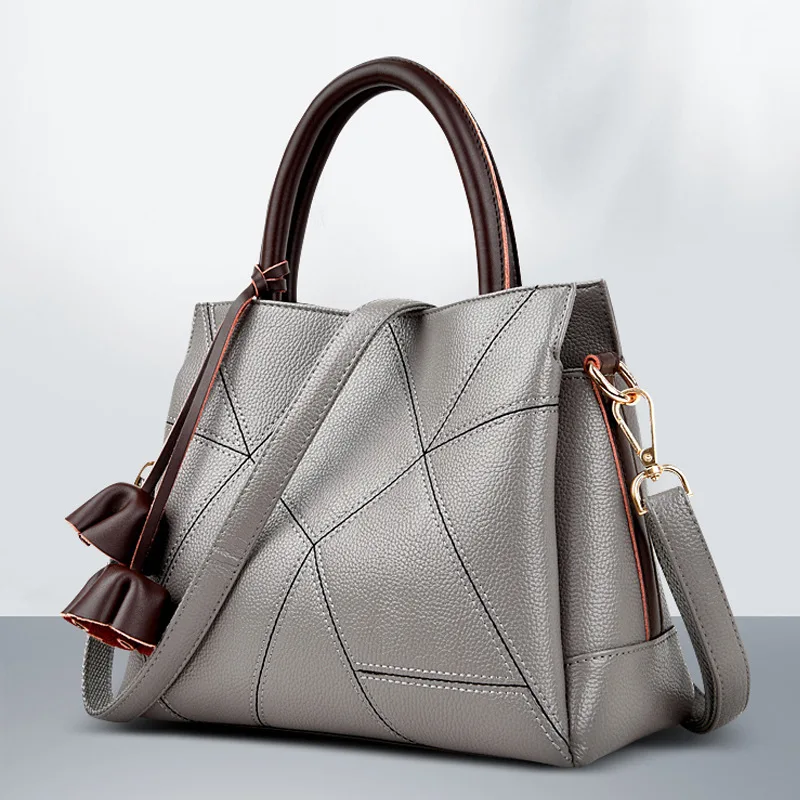 

2018 New Women Bag Vintage Rome Tote Fashion Women Messenger Bags Shoulder student Handbag Purse Wallet Leather