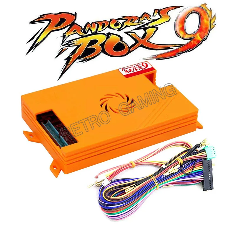 Аркады Комплект с Pandora box 9 jamma доска 1500 В 1 копия кнопки sanwa Джойстик Кнопка питания