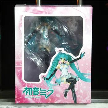 

Action Figure Racing Car Should Help Hatsune Miku Lovely Cute Cartoon Doll PVC Box-packed Japanese Anime Toy Figurine World