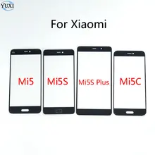 YuXi – verre de remplacement pour Xiaomi Mi 5 5C 5s Plus, couvercle d'écran tactile avant