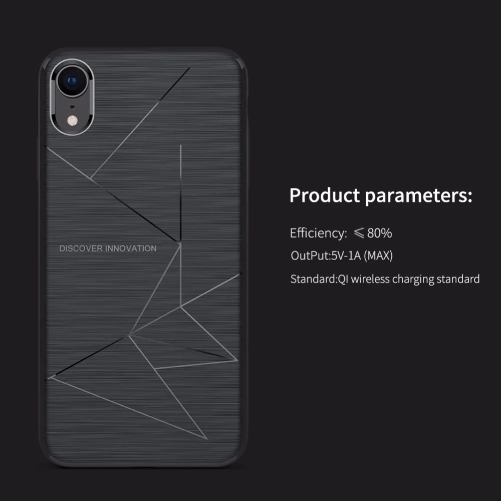 Магнитный чехол для телефона для iphone XR с поддержкой беспроводной зарядки Nillkin Magic iphone XR чехол с магнитным держателем