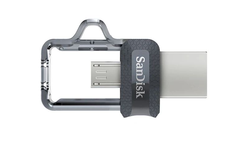 Sandisk двойной OTG USB флэш-накопитель 128 ГБ Высокое Скорость 150 м/с USB3.0 на флэшке, 32 Гб оперативной памяти, 16 Гб встроенной памяти, 64 ГБ флеш-накопитель для Android/ПК