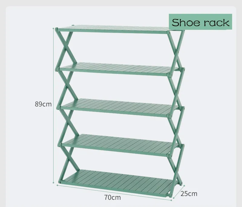 Многослойная полка для обуви; простая домашняя обувь с защитой от пыли; Складная полка для хранения обуви в общежитии; Zapatero Sapateira - Цвет: 16