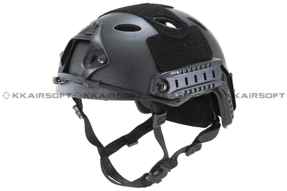 Emerson мотоциклетный шлем Airsoft БЫСТРО Стиль PJ шлем (A-TACS FG Тан MARPAT Пустыня на серый черный)