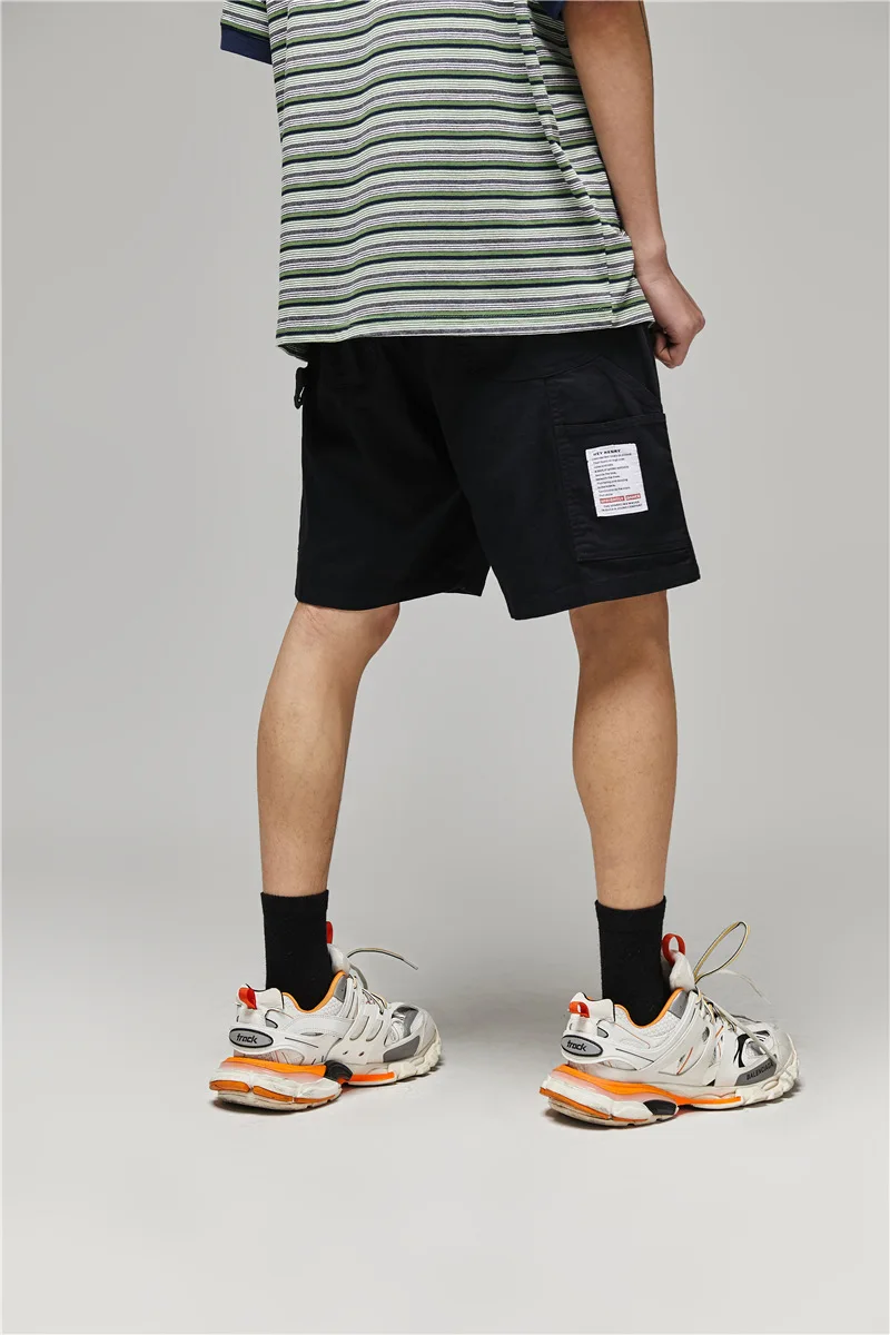 Брюки-карго нейтральные летние Новые мужские повседневные шорты пара ins tide бренд Мульти-карман короткие