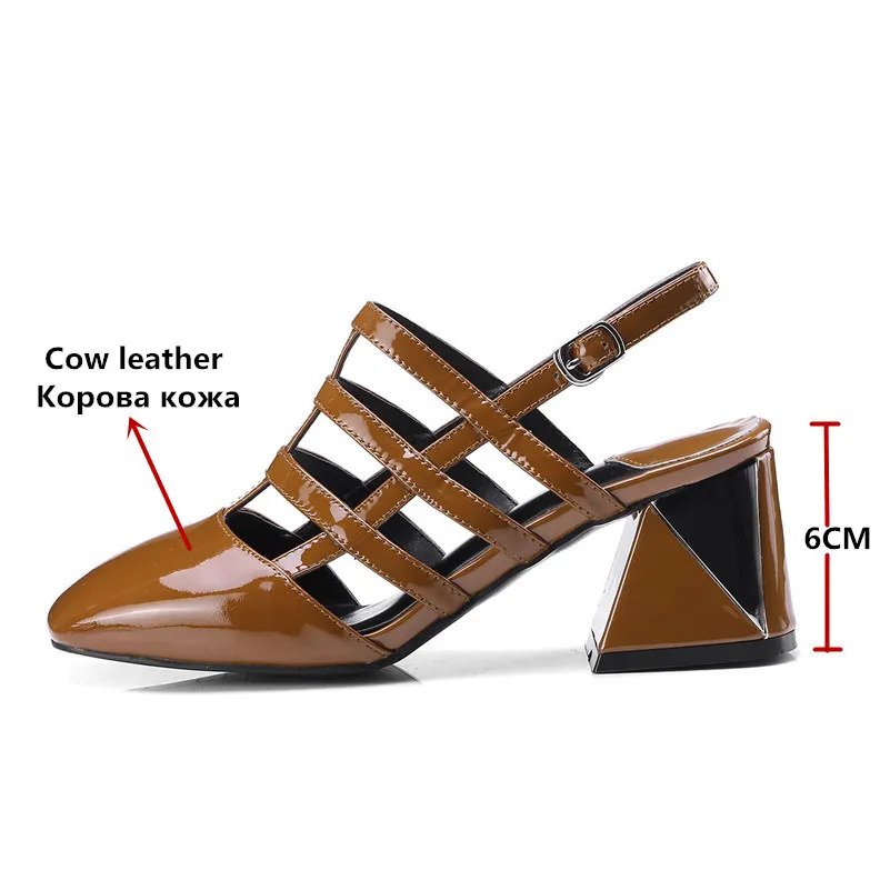 Punta amarillo Mujeres Alto Cuadrada Tacón Verano Las Negro 2018 De Nuevo Sandalias Mujer Plataforma Moda Zapatos Sexy Fedonas Tobillo Boda FgwZ4qxHz