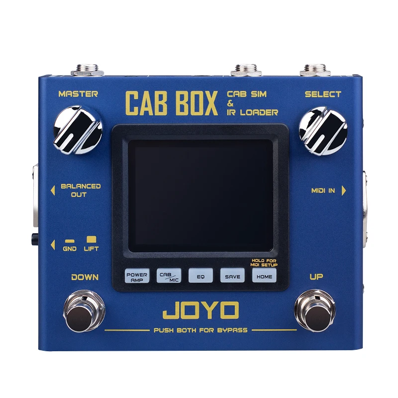 

JOYO CAB BOX гитарная педаль с несколькими эффектами, ИК-бокс, имитирующий ИК-погрузчик, электрогитарный процессор эффектов, стерео MIDI устройств...