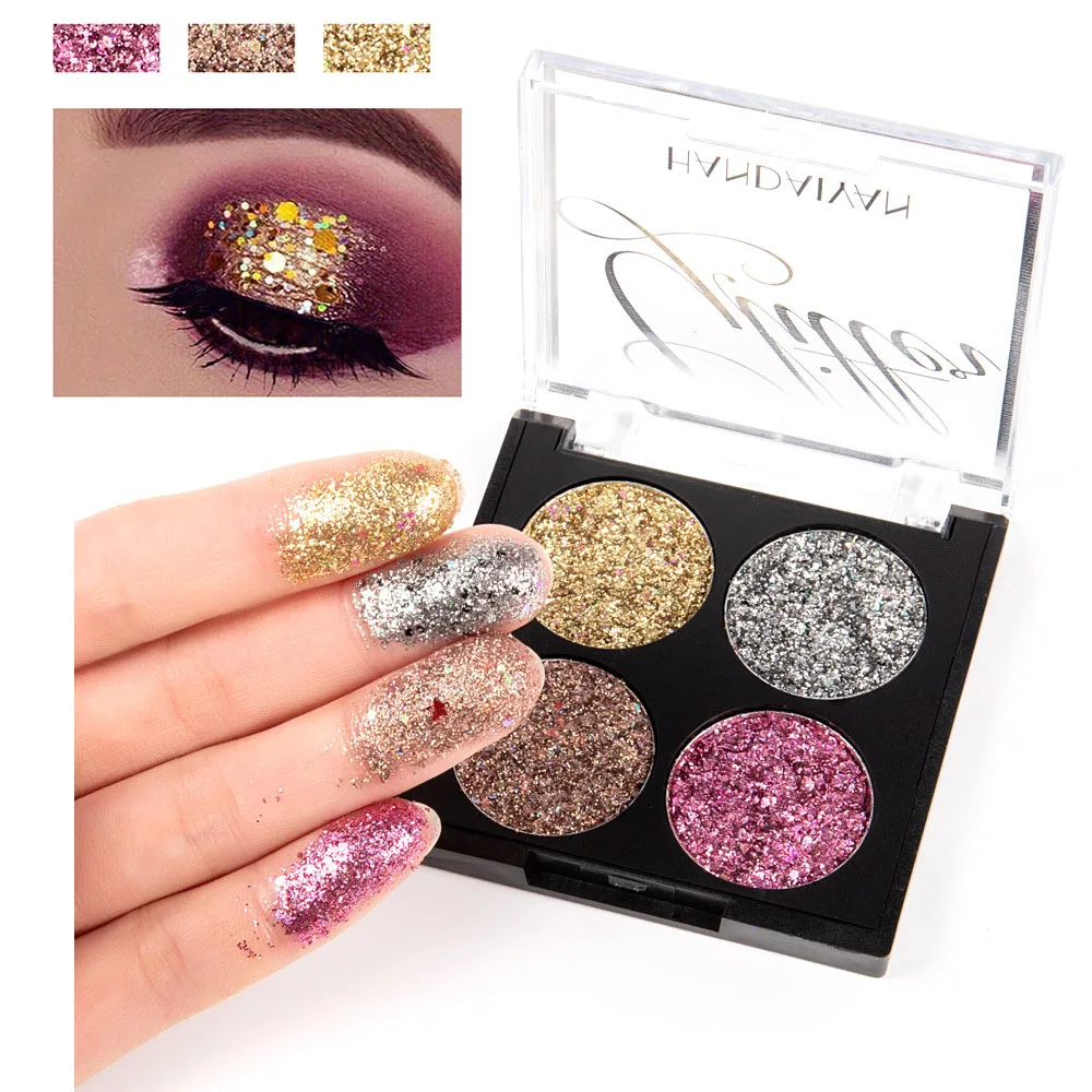 

1Pc New 4 Colors Natural Matte Shimmer Eye Shadow Waterproof Palette Nude Eyeshadow Beauty Makeup Cosmetic