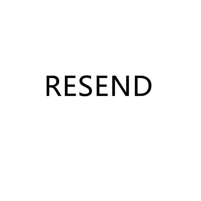 

This is For Resend order