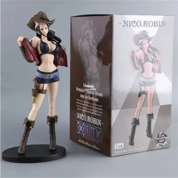 

10" ONE PIECE Nico Robin The Straw Hat Pirates Archaeologist Miss Allsunday PVC Action Figure Collectible Model Toy BOX W140