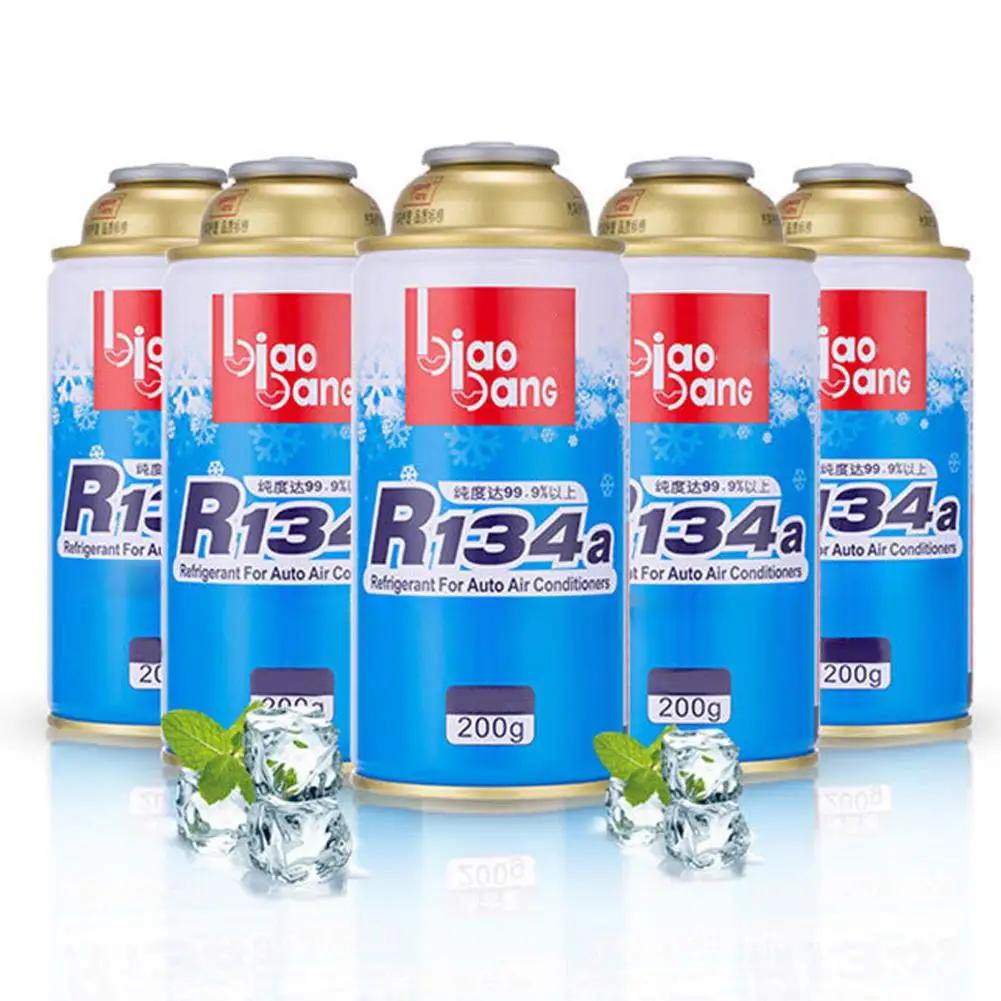 200ML Car Air Conditioning Refrigerant Cooling Agent R134A Environmentally Friendly Refrigerator Water Filter Replacement