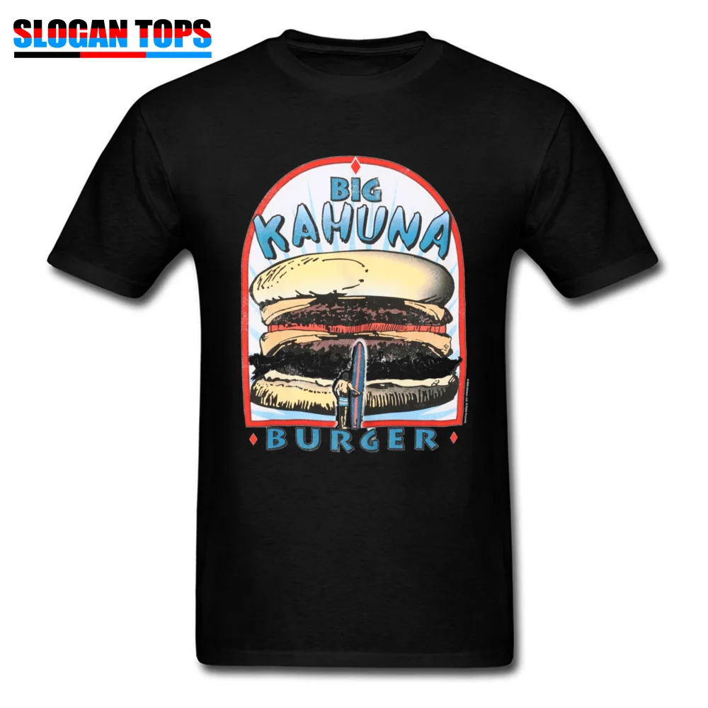 Big Kahuna Burger -5773 Tops Tees Special Round Neck Unique Short Sleeve Pure Cotton Men Tshirts Print T Shirt Big Kahuna Burger -5773 black