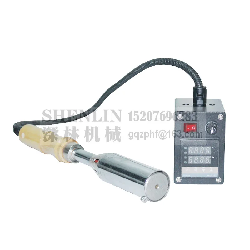 

Portable embossing machine, hot stamping machine, manual leather bronzing machine, brass mould logo embosser tool 110V/220V