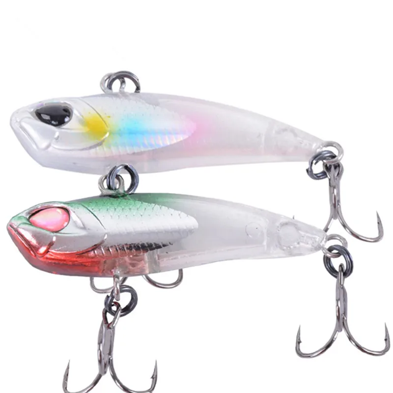 Fishing Lure 1Pcs 3.9g 4.2cm sinking Mini VIB Wobbler Artificial Hard baits CrankBait with Treble Hook bass Fly Fishing Tackle
