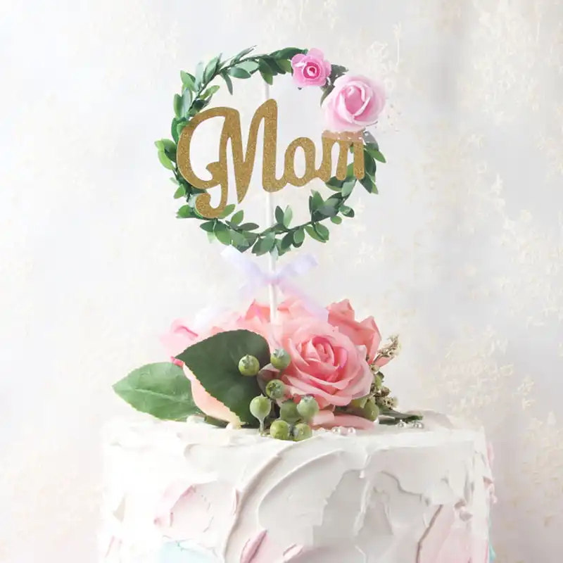 baby mama cake topper