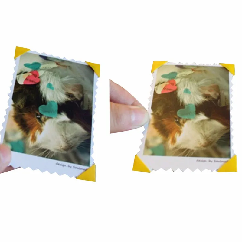 Corner Stickers 2sets 204pcs DIY Scrapbook Paper Photo Album Frame Picture Decoration PVC