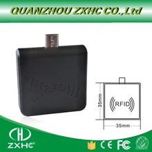 Портативный 13,56 МГц F08 AF/MF S50 считыватель RFID Android Mirco USB для смарт телефона тканевые чехлы для сидений из искусственного