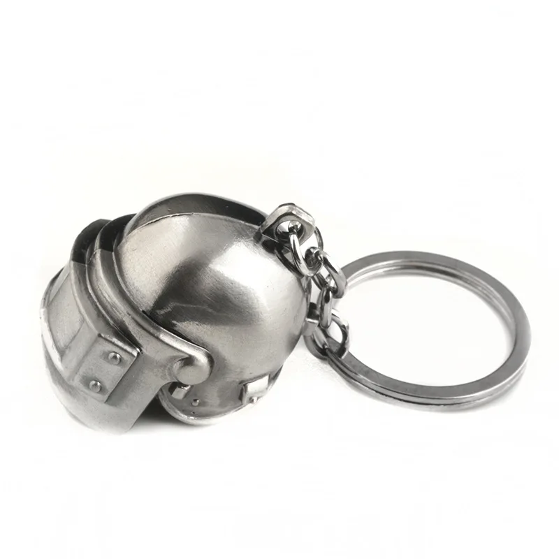 

10 pcs Game PUBG Playerunknown's Battlegrounds keychain Special Forces Helmet Armor Model Key Chain Keychains