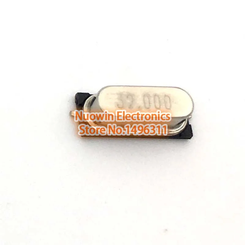 50 шт. smd HC-49S 32 МГц 20ppm 20pF Кварцевый резонатор с украшением в виде кристаллов