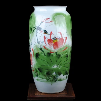 

famous hand-painted quiver large floor vases of modern Chinese Home Furnishing living room decoration decoration