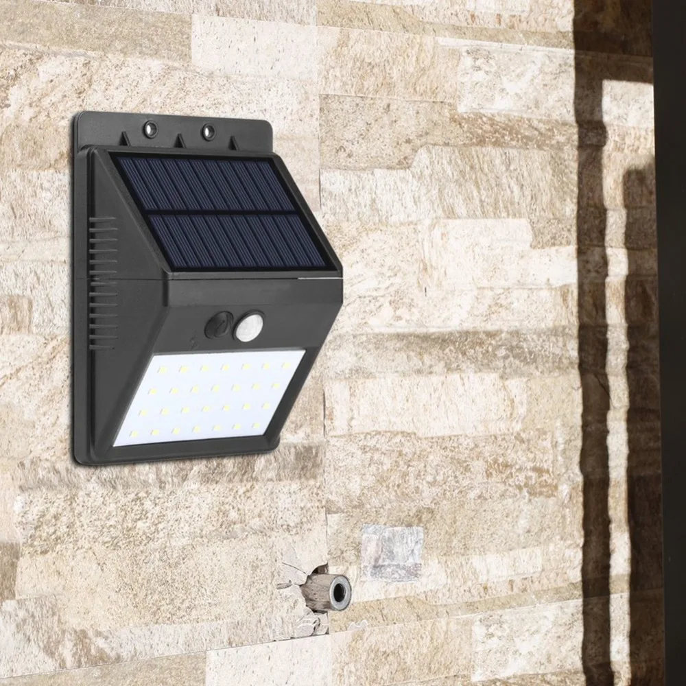 

28 LED Solar light Energy Infrared Human Body Induction Wall Lamp PIR Motion Sensor Courtyard Lamp Security Outdoor Lighting