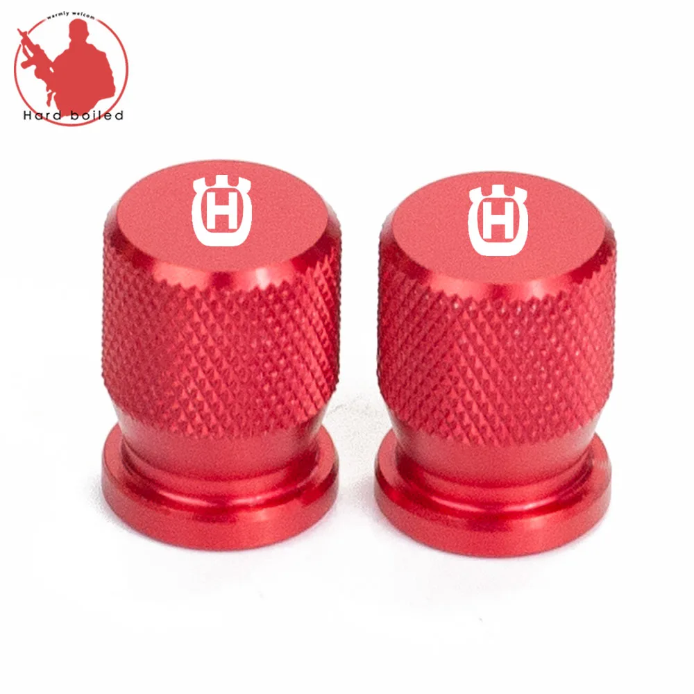 Motorcycle Accessories Wheel Tire Valve caps Airtight cover for Husqvarna (8)