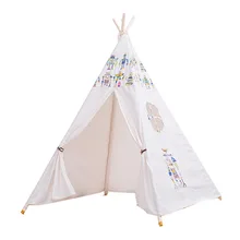 Любовь@ картонная печать детская игровая палатка индийский Прорезыватель детский игровой домик детская игровая комната teepee