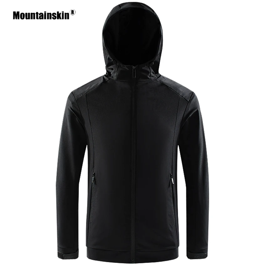 Mountainskin Мужская Весенняя уличная Ультралегкая эластичная походная куртка