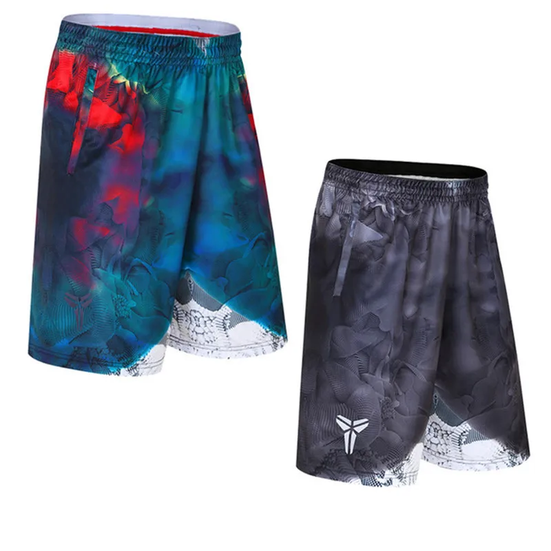 جديد شورت كرة السلة القصير مرونة جيب لكرة القدم جيرسي سلة الرياضية فضفاض الرياضة الرجال السراويل تنس KB شورت كرة السلة القصير