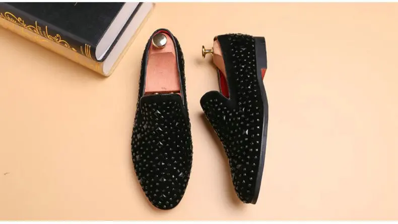Men's Casual Shoes' Shoes Men Black Slip-On Summer Shoes Men Slip Mens Loafers Mens Loafers Flats Driving Shoe Size 46 47 48     (7)