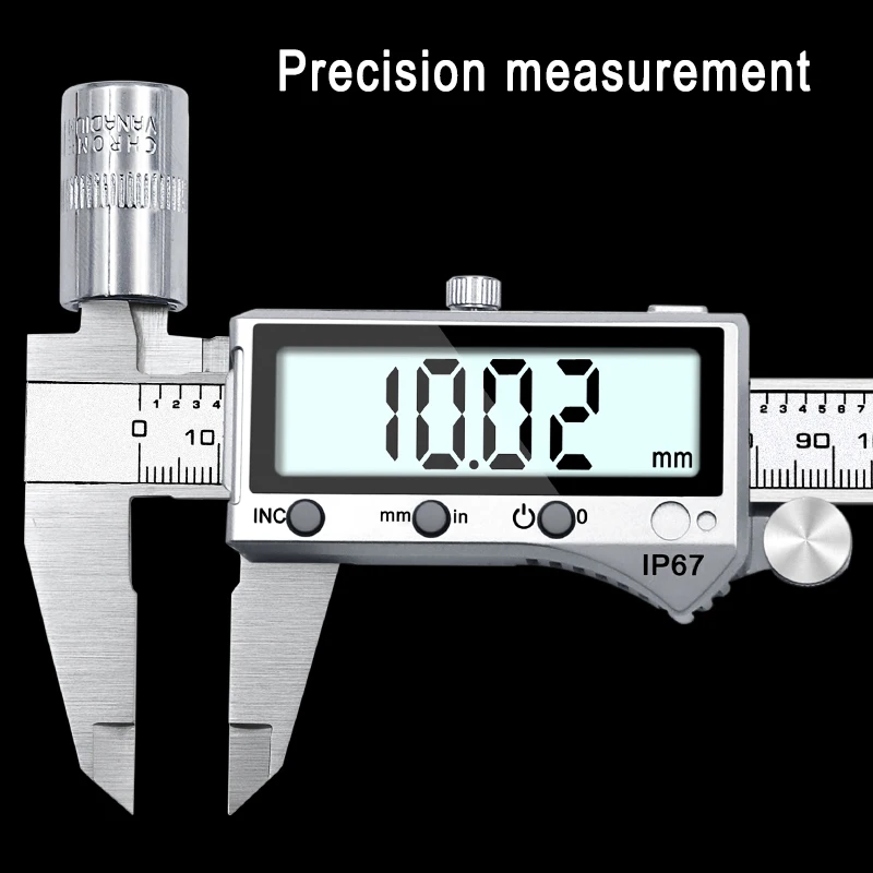 IP67 Bluetooth водонепроницаемый Цифровой точный штангенциркуль цифровой штангенциркуль из нержавеющей стали 0-150 мм
