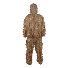 Outdoor Camouflage Ghillie Suit Military Leaf Shooting Accessories Tactical Gear Clothing for Airsoft Tactical Hunting Clothes Outdoor Camouflage Ghillie Suit Military Leaf Shooting Accessories Tactical Gear Clothing for Airsoft Tactical Hunting Clothes
