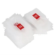 100 Unids/pack Nylon Bolsa de Vacío de Té, Además de Pirámide Tetera Filtro de Bolsa de Té Nuevo