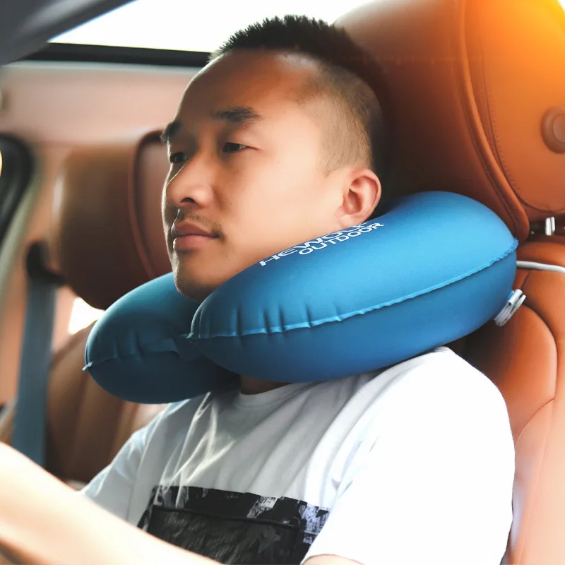 Hewolf Outdoor Portable Camping Inflatable Pillow U-shaped Folding Quick Air Inflate Headrest Airplane Travel Waist Neck Pillow Hewolf Outdoor Portable Camping Inflatable Pillow U-shaped Folding Quick Air Inflate Headrest Airplane Travel Waist Neck Pillow