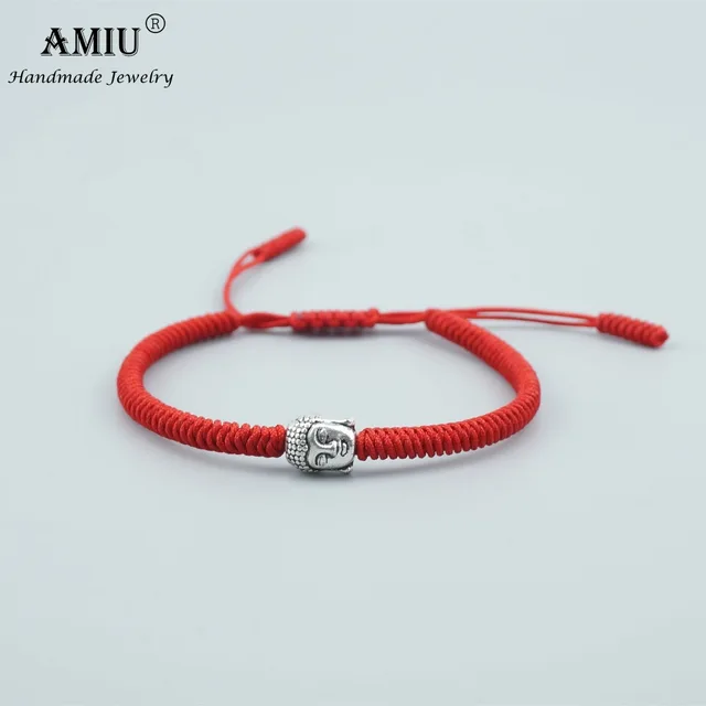 Amiu 3 Colors Tibetan Buddhist Prayer Bead Lucky Charm Amiu 3 Colors Tibetan Buddhist Prayer Bead Lucky Charm Bracelets Bangles For Women Men