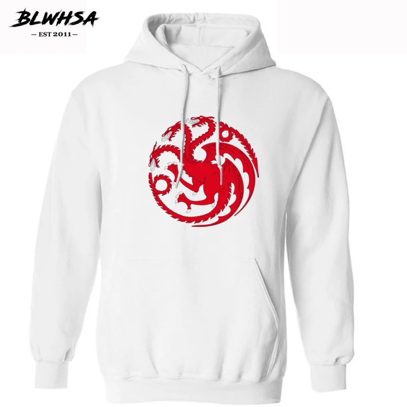 MH001710030 fire blood house targaryen White logo