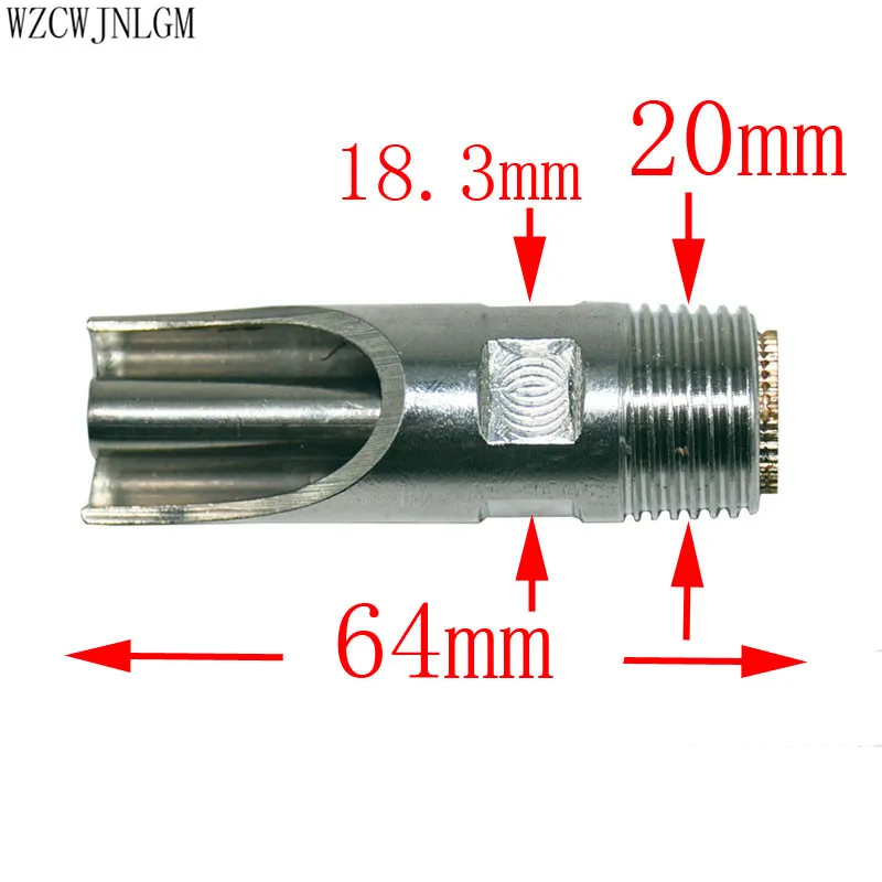 1 шт. 20 мм утолщение свиньи из нержавеющей стали поилки для кран свинья мундштук свинья оборудование для сельского хозяйства - Цвет: Белый