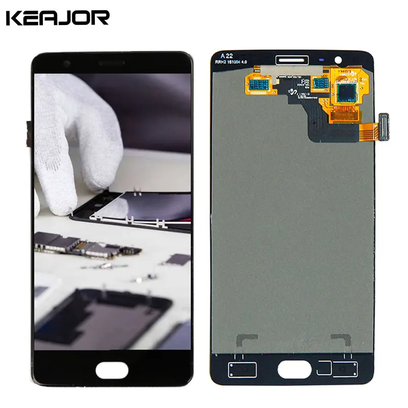 Oneplus 3T ЖК экран one plus 3 QualityAAA сенсорный дигитайзер Замена для A3003/3t A3010 5 5''|lcd display