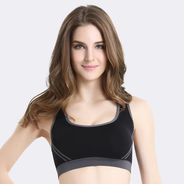 Crop Top Adjust Chest Athletic Gym Fitness Sport