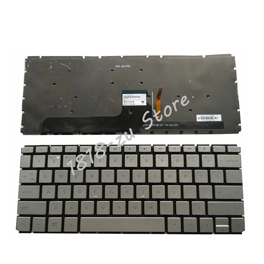 

YALUZU US new keyboard FOR HP ENVY 13-D023tu D024 d04 d010nr d061sa d007TU 13-D 13-D051tu d102tu d056tu TPN-C120 English laptop
