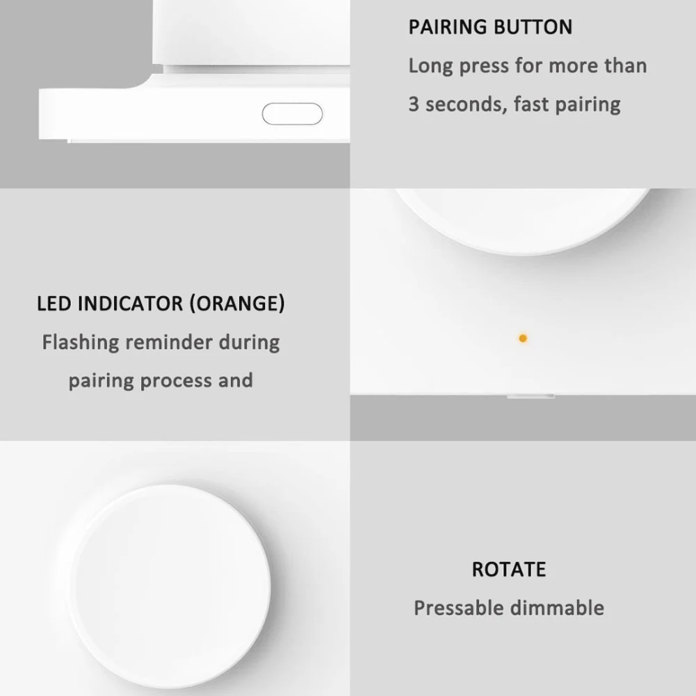 

Smart Wireless Bluetooth Dimmer Switch with Timing Remote Control Function HVR88
