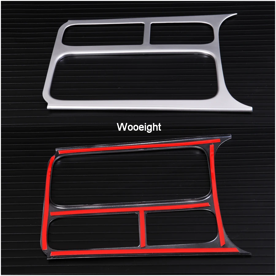 Car Interior Accessories ABS  Brake Cup Holder Panel Trim Cover Decoration For VW Volkswagen Tiguan 2012 2013 2014 2015 (7)