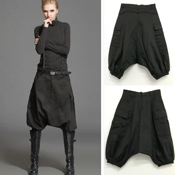 Women's baggy  Knee-length Pants