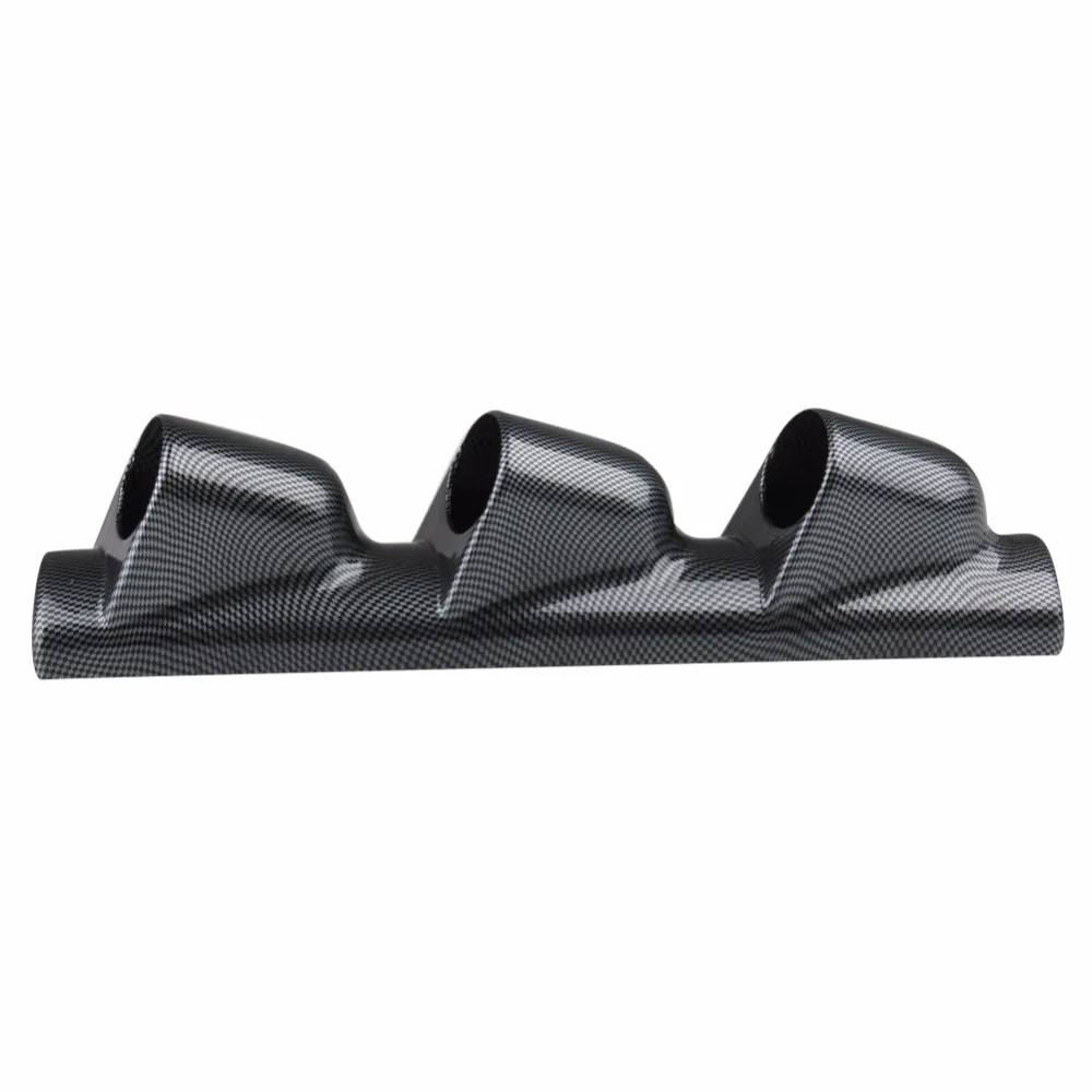 Universal Triple 3 Hole A-Pillar Gauge Meter Pod Drift Race Boost Display Holder
