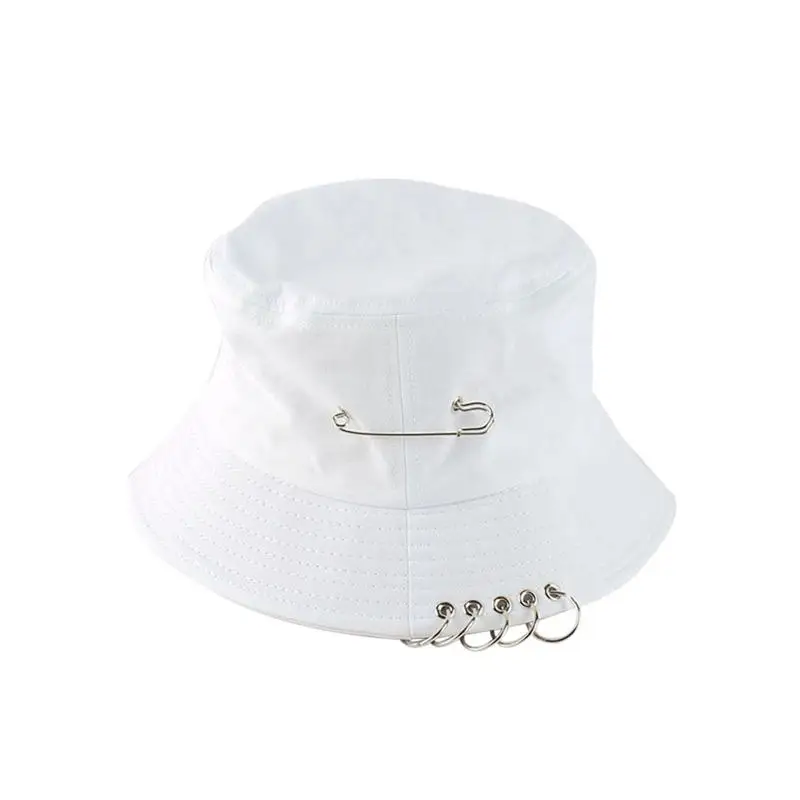 pierced bucket hat
