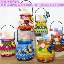 100 г/лот квадратное чистое стекло мозаичная плитка для рукоделия мозаика для детей головоломка Искусство ремесло инструмент дети прозрачный свободный камень