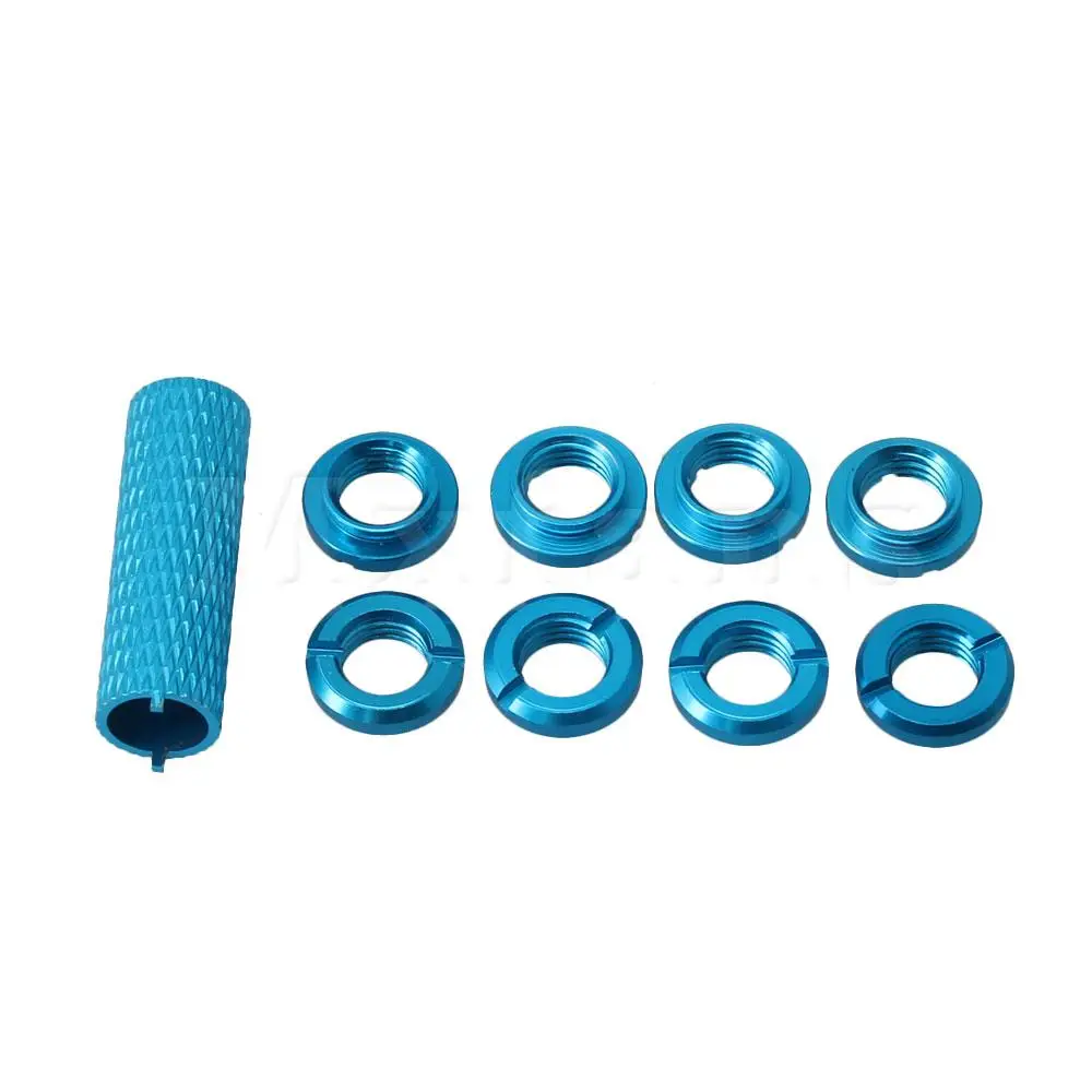 

Mxfans Aluminum Alloy Remote Control Switch Nut N10266 for Spektrum Remote Controller Pack of 8