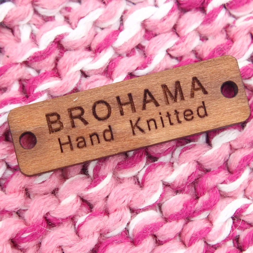 

Custom Wood tags - Custom Name ,labels for handmade products, wooden tags, Custom Tags for Clothing and Handmade (WDBQ77)