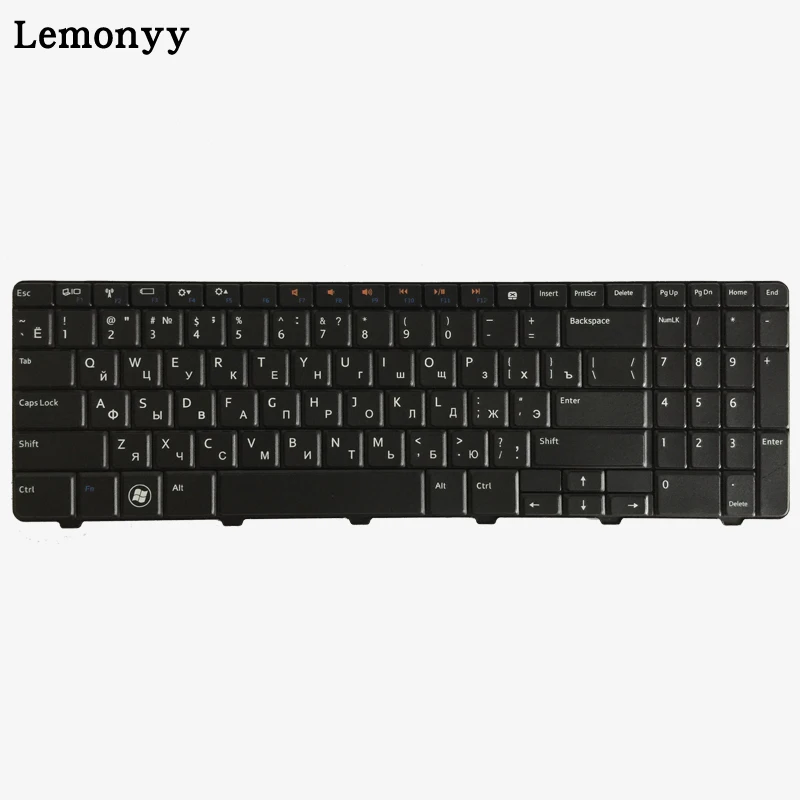 Русская черная новая клавиатура для ноутбука DELL N5010 15R M5010 N5010D M501R INS15VD-1318 1308 1316 RU